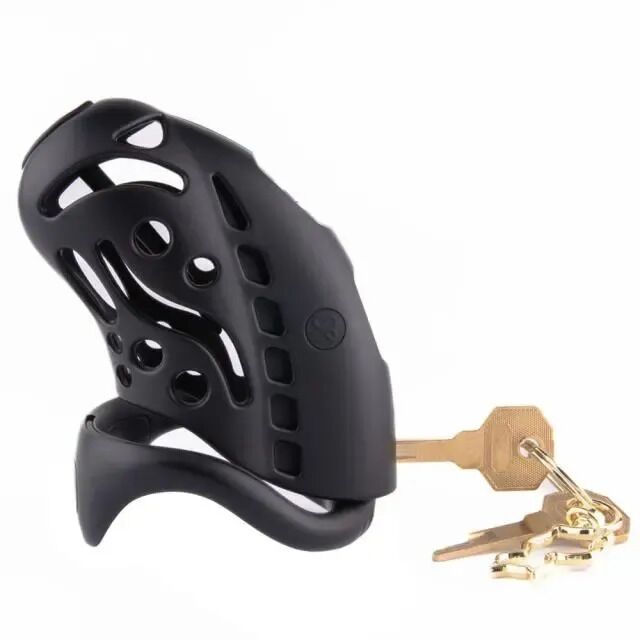 Клетка для члена с электростимуляцией LOCKINK SEVANDA Nautilus Estim Chastity Cage SX2838 фото
