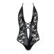 Боди с очень глубоким декольте Passion DARYL BODY L/XL, black EL14801 фото 5