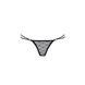 Трусики на зав'язочках з боків Passion Exclusive ZITA THONG XXL/XXXL, black PS24403 фото 5