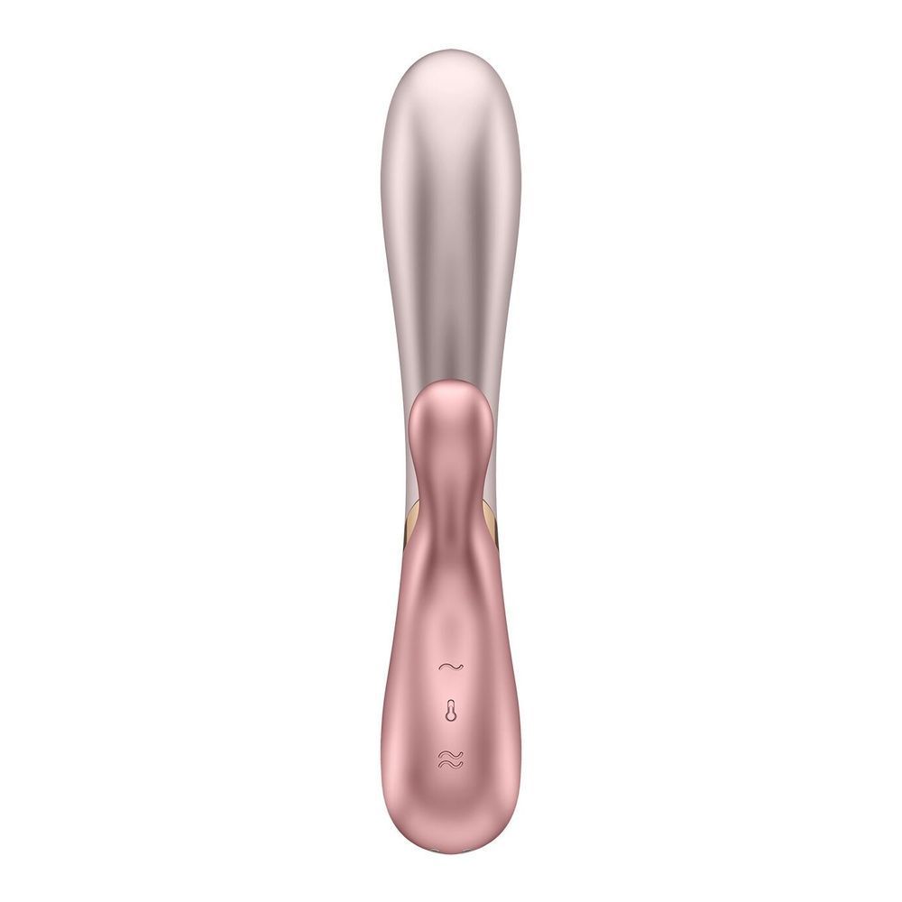 Смарт вібратор-кролик із підігрівом Satisfyer Hot Lover Pink SO5544 фото