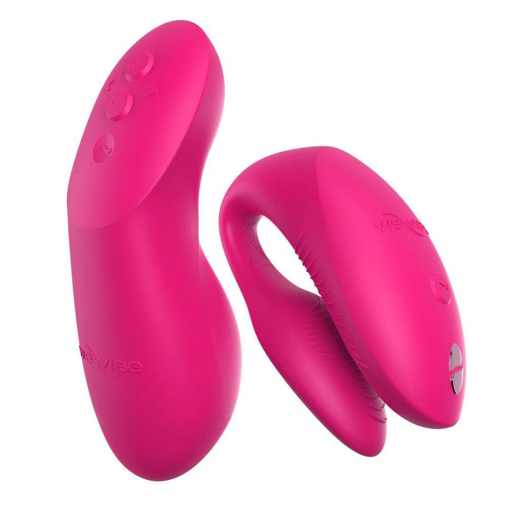 Смарт-вібратор для пар We-Vibe Chorus Pro Electric Pink SX3862 фото