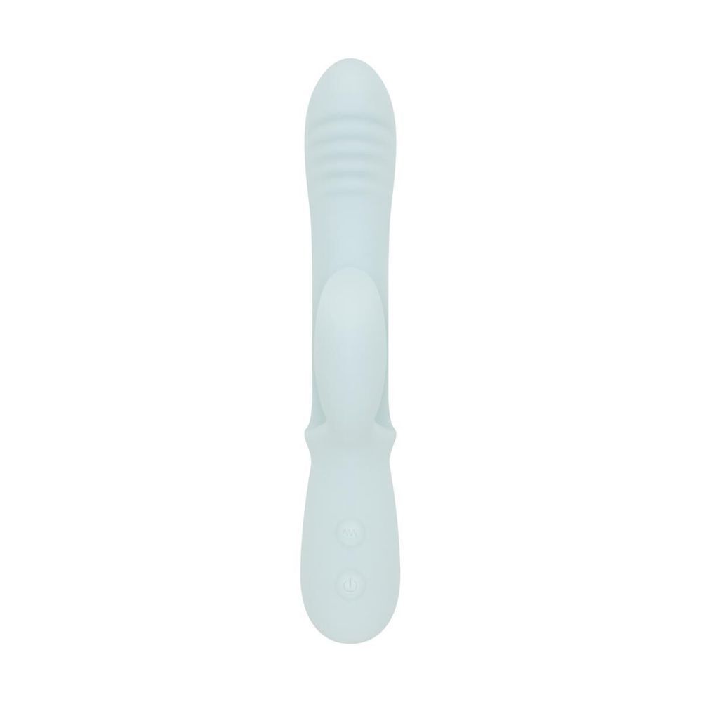 Вібратор-кролик Good Vibes Only - SAGE Triple Stimulation Vibe Soft Silicone - Blue SX3074 фото