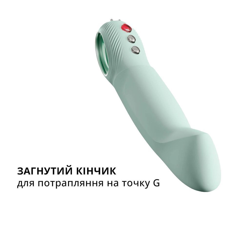 Пульсатор для точки G Fun Factory STRONIC G FORTE sage green, 8 режимів, суперпотужний SX0921 фото