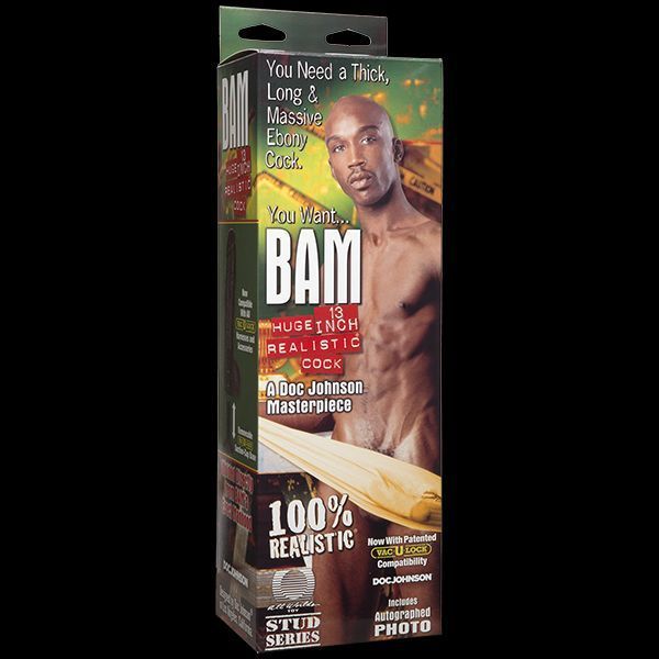 Фаллоимитатор Doc Johnson BAM - Huge 13 Inch Realistic Cock (повреждена упаковка!!!) SO2819-R фото