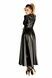 Платье-плащ с мокрым эффектом Noir Handmade F128C Powerwetlook gown coat, M SX0014 фото 3