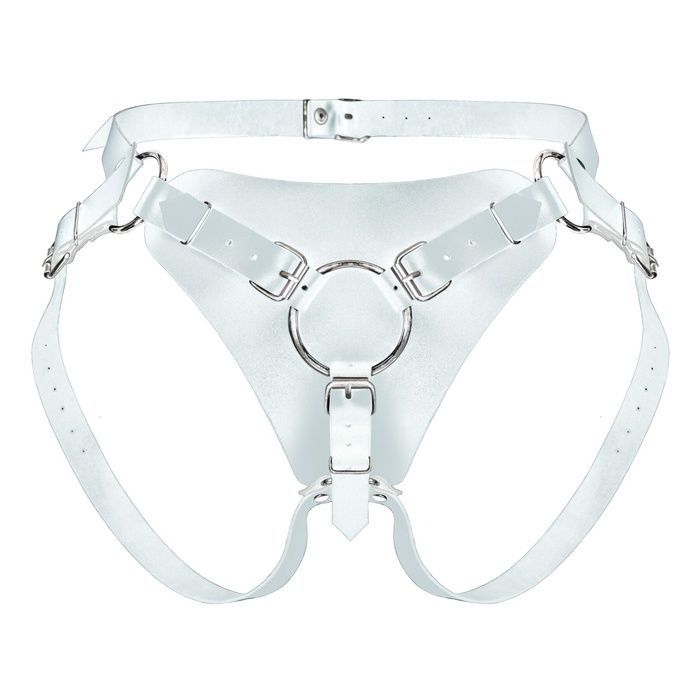 Труси для страпона Feral Feelings Strap-on Harness White, white SO8281 фото