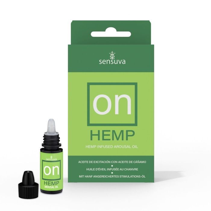 Збуджувальні краплі для клітора Sensuva &ndash; ON for Her Hemp Infused Arousal Oil (5 мл) з олією конопель SO3178 фото