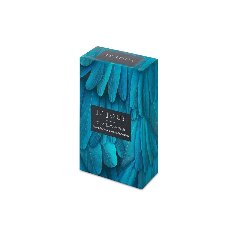 Премиум вибратор Je Joue - G-Spot Bullet Vibrator Teal с глубокой вибрацией + подарок косметичка SO3031 фото