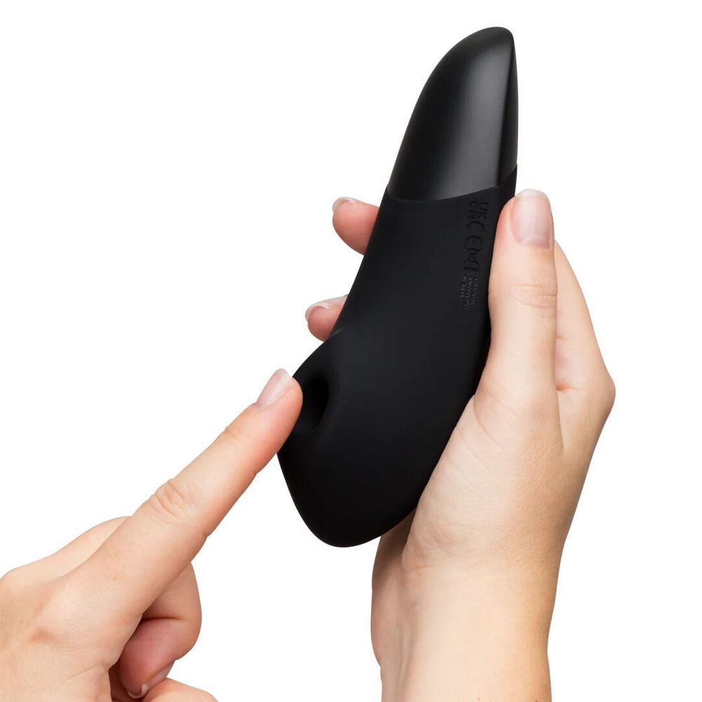 Вакуумный клиторальный стимулятор Womanizer Enhance Black SX2519 фото