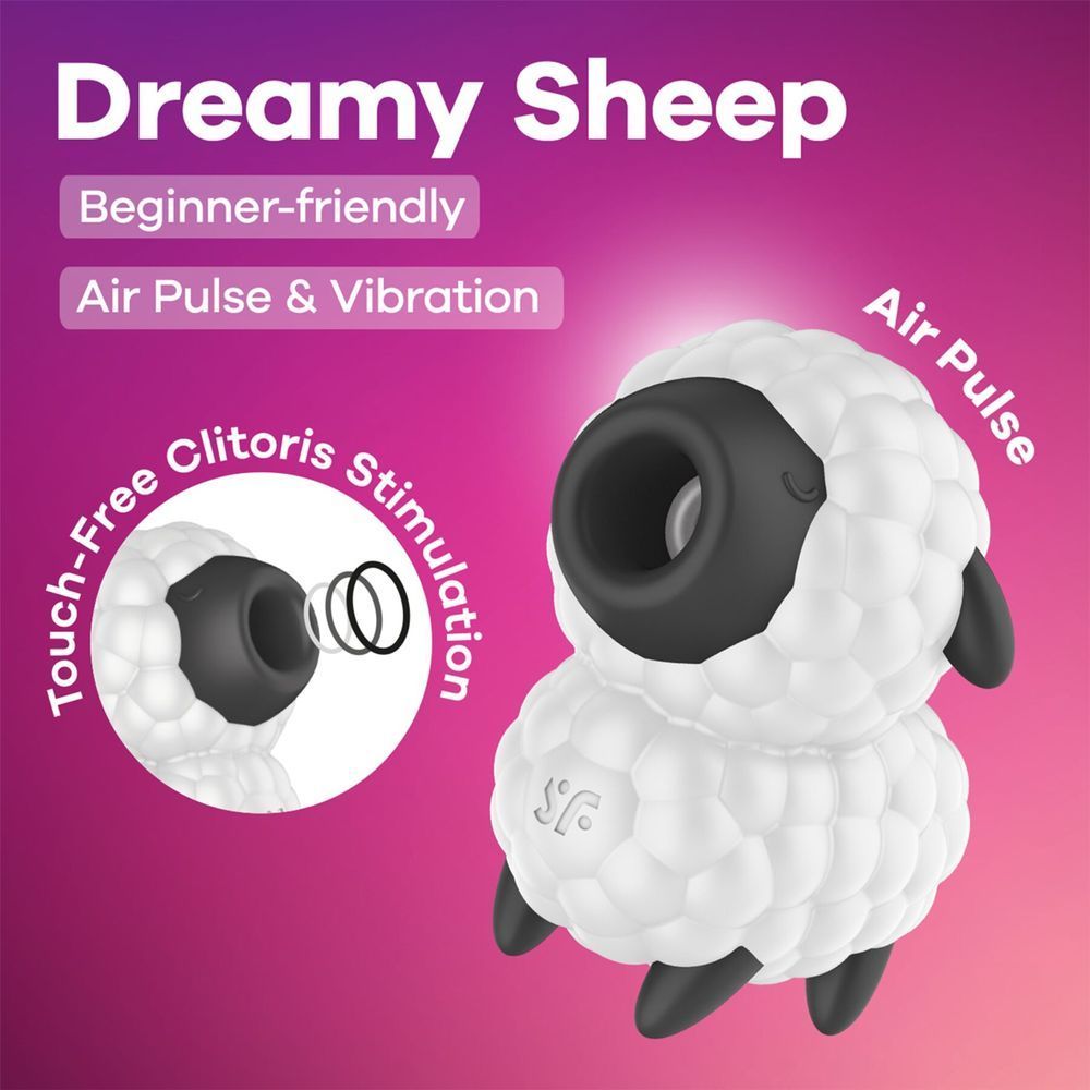 Вакуумный клиторальный стимулятор Satisfyer Dreamy Sheep SX3546 фото