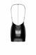 Платье Noir Handmade F307 Mirage, XL, black, мини, под латекс, открытая спина, декор из стразов SX0282 фото 5