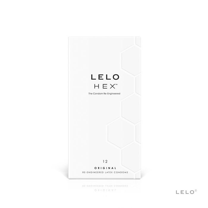 Презервативы LELO HEX Condoms Original 12 Pack, тонкие и суперпрочные SX1294 фото