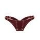 Шкіряні трусики для вібратора Liebe Seele Wine Red Forced Orgasm Strop, повністю регульовані SO9465 фото 3