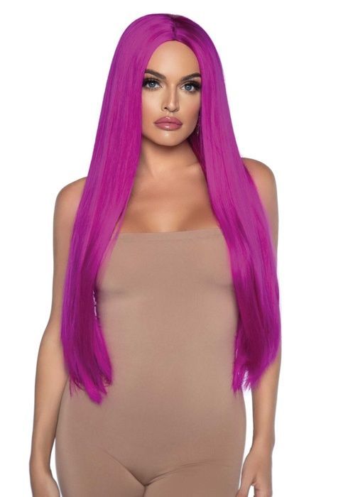 Перука Leg Avenue 33&Prime; Long straight center part wig Raspberry SO8593 фото
