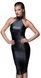 Сукня-олівець з мокрим ефектом Noir Handmade F160 Powerwetlook pencil dress, XL SX0038 фото 1