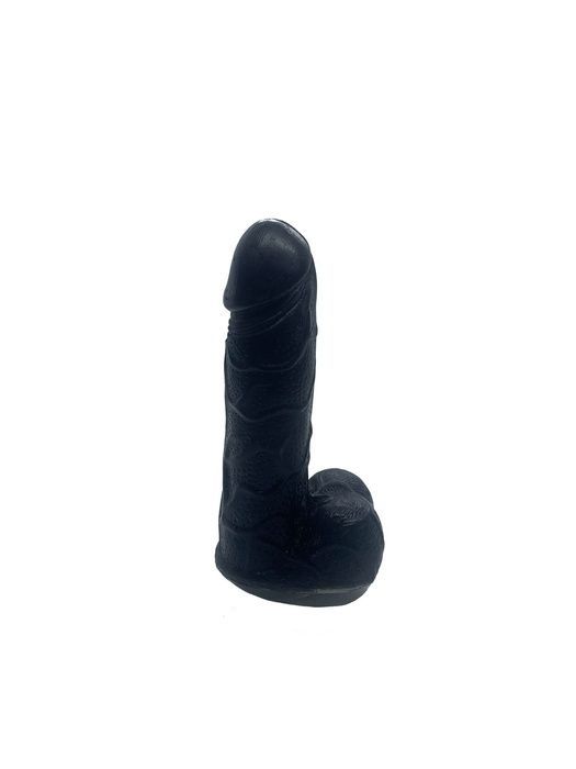Мило у формі пеніса Чистий Кайф Black size S, крафтове мило-член, натуральне SO4795 фото