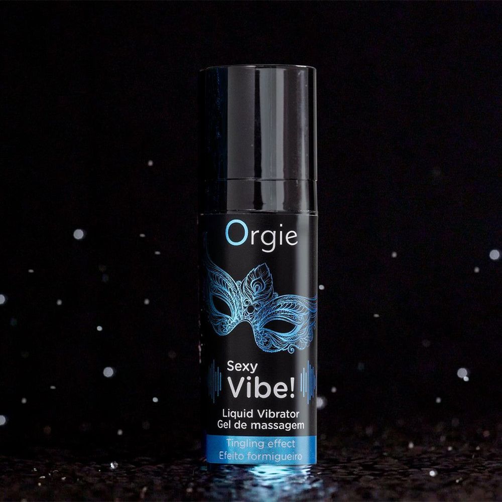 Жидкий вибратор Orgie Sexy Vibe! Liquid Vibrator, 15 мл, с эффектом мурашек SX1549 фото