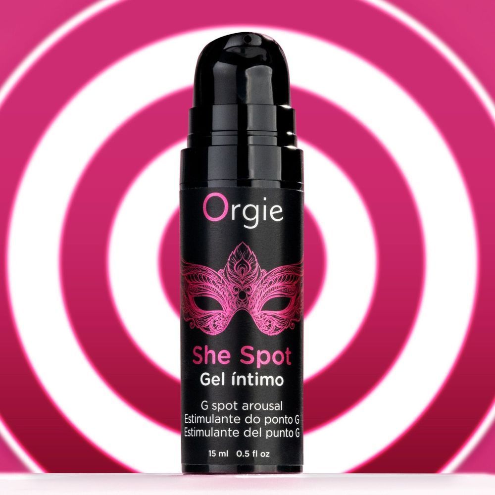 Гель для стимуляції точки G Orgie She Spot Intimate Gel, 15 мл, тепло-холод, ефект вібрації SX1552 фото