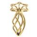 Металлическая анальная пробка LOCKINK SEVANDA Hollow Spiral Golden, M, золотистая, диаметр 3 см SX0883 фото 9