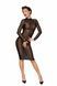 Сукня з мокрим ефектом Noir Handmade F182 Classic dress made of elastic tulle, S SX0047 фото 3