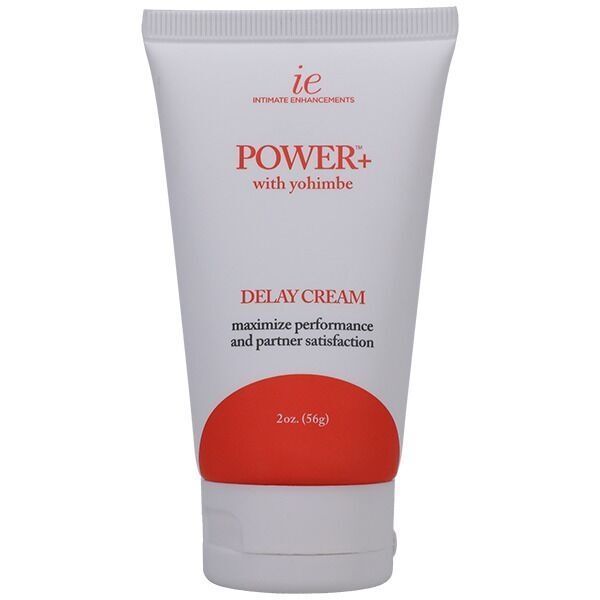 Потужний крем-пролонгатор Doc Johnson Power+with Yohimbe Delay Cream, екстракт Йохимбе, 56 г SX3466 фото