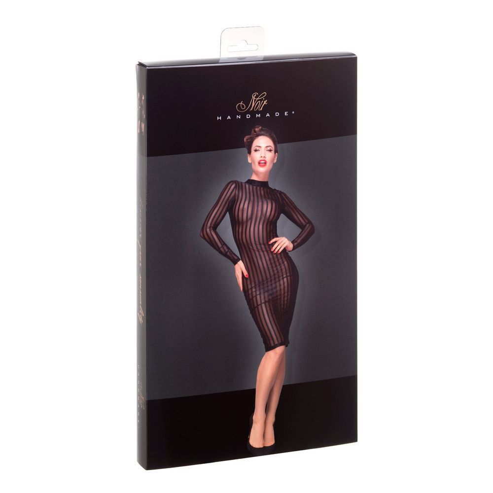 Сукня з мокрим ефектом Noir Handmade F182 Classic dress made of elastic tulle, M SX0048 фото