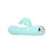 Роскошный кролик с ротацией и вибрацией Pillow Talk Lively, Teal, кристалл Сваровски SO6857 фото 3