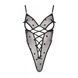 Эротическое боди с рисунком Passion LOVELIA BODY S/M, black SO4754 фото 5