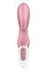 Смарт вібратор-кролик Satisfyer Hug Me Pink, 2 мотори, діаметр 4,2см, широка кліторальна частина SO6274 фото 4