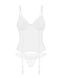 Корсет Obsessive Alissium corset & thong M/L (м'ята упаковка!!!) SX0601-R фото 7