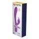 Вібратор-кролик Wooomy Gili-Gili Vibrator with Heat Purple, відросток з вушками, підігрів до 40&deg;С SO7412 фото 4