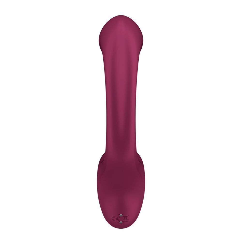Вагінально-кліторальний вібратор Satisfyer G for Goddess 2 Wine Red, 2 мотори SX3260 фото