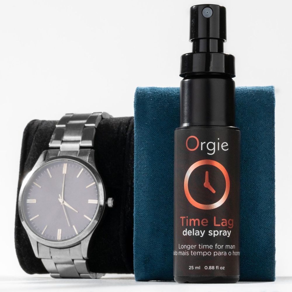 Спрей-пролонгатор Orgie Time Lag Delay Spray, 25 мл, без анестетиків, з пантенолом SX1559 фото