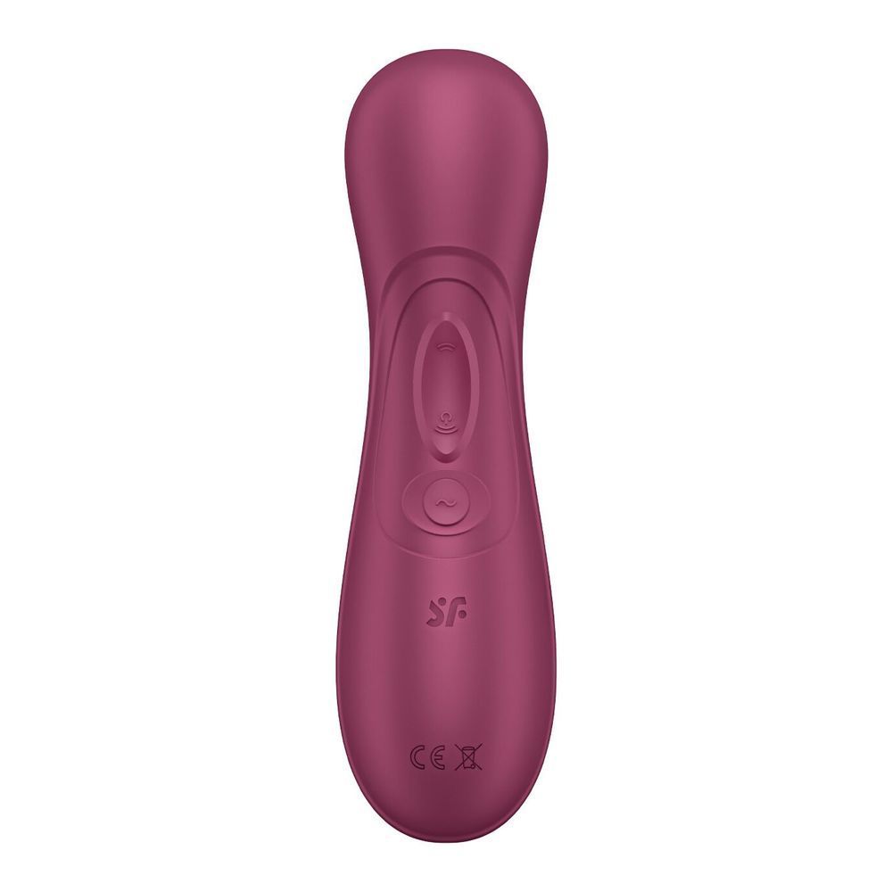 Вакуумний кліторальний стимулятор Satisfyer Pro 2 Generation 3 with Liquid Air Connect App Wіnе Red SO7774 фото