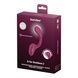 Вагінально-кліторальний вібратор Satisfyer G for Goddess 2 Wine Red, 2 мотори SX3260 фото 5