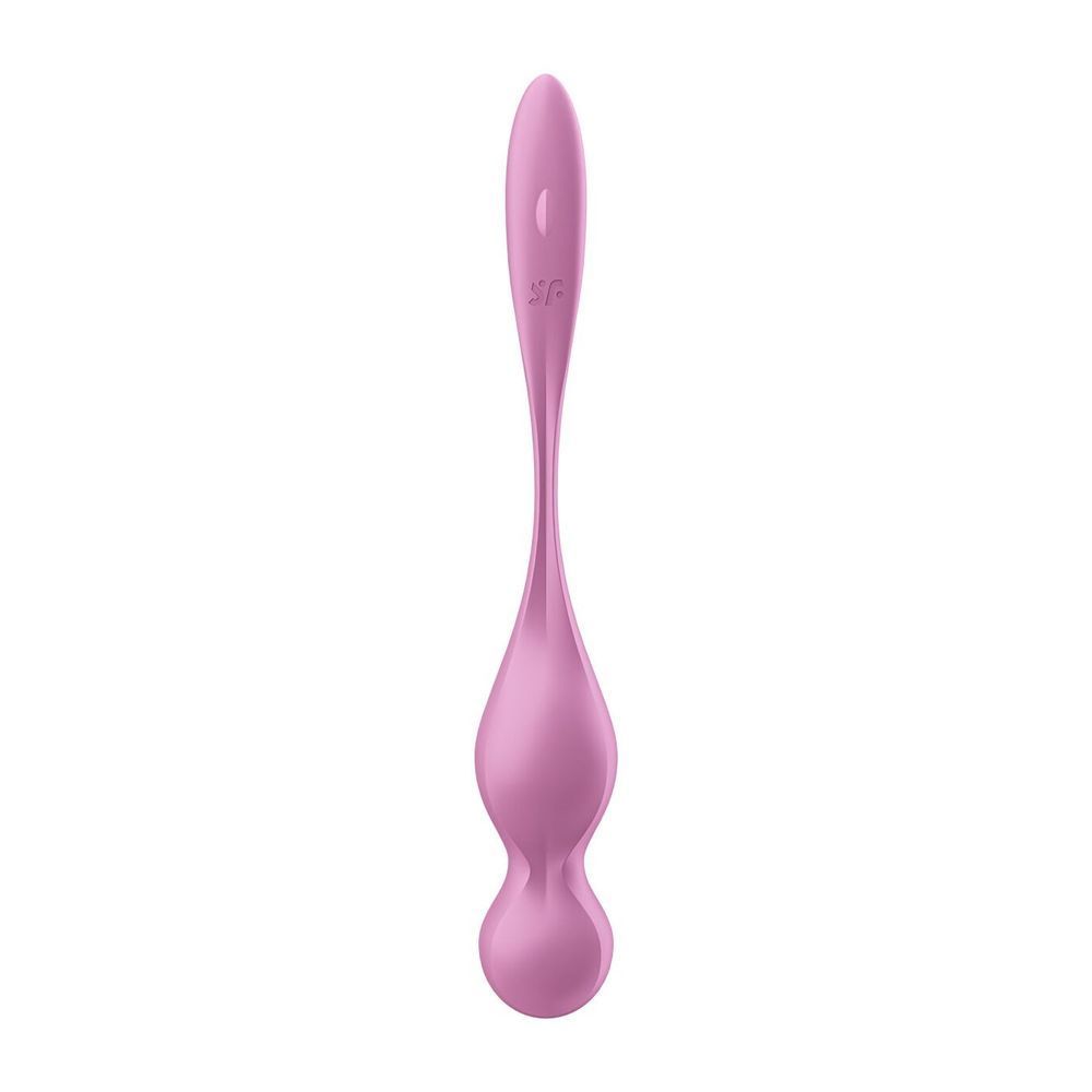 Вагинальные смарт-шарики с вибрацией Satisfyer Love Birds 1 Connect App Pink, 78 г SX0570 фото