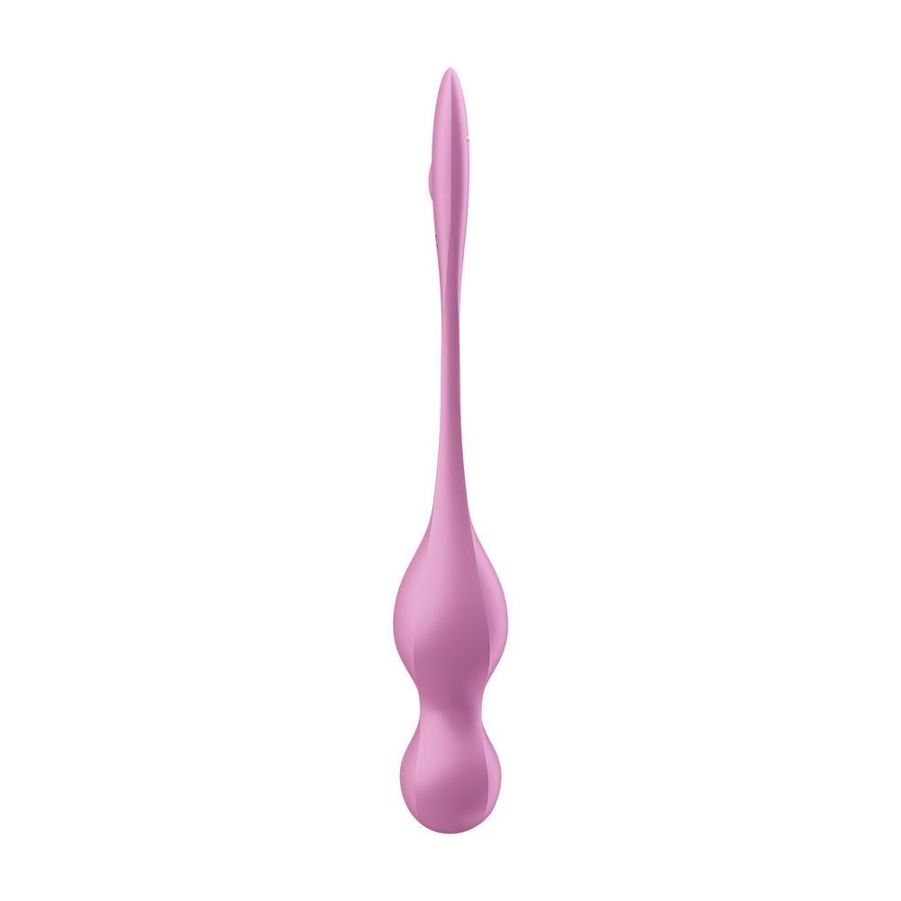 Вагинальные смарт-шарики с вибрацией Satisfyer Love Birds 1 Connect App Pink, 78 г SX0570 фото