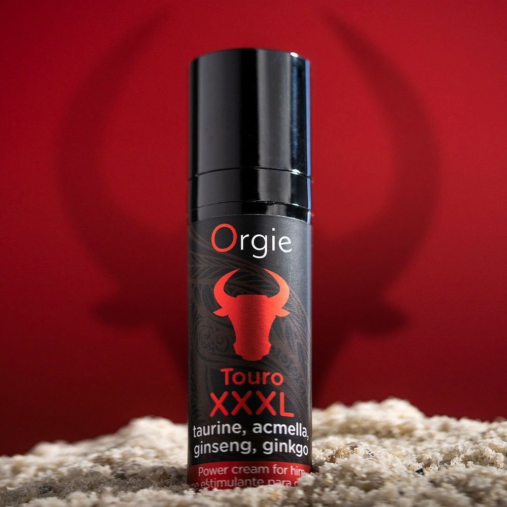 Крем для усиления эрекции Orgie Touro XXXL Power Cream, 15 мл, с эффектом вибрации SX1561 фото