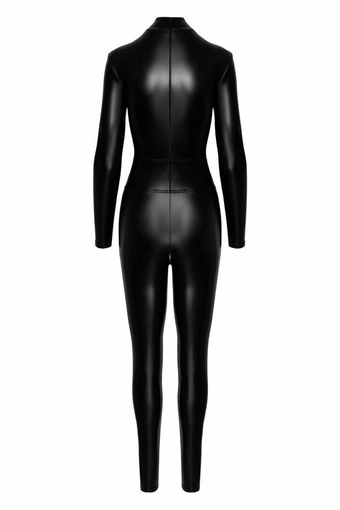 Комбинезон Noir Handmade F319 Caged, 3XL, под латекс, длинный рукав, с доступом, кольцо на поясе SX0350 фото