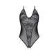 Боди с ажурным декором и открытым шагом Passion URSULA BODY XXL/XXXL, black SO5831 фото 3