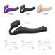 Безремінний страпон з вібрацією Strap-On-Me Vibrating Violet L, діам. 4,2 см, пульт ДК, регульований SO3826 фото 2