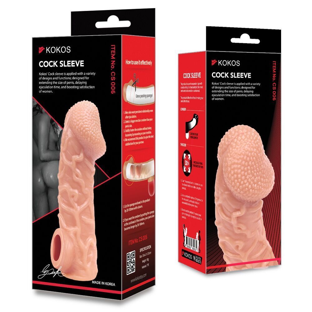 Насадка на член Kokos Cock Sleeve CS 006 M SX1461 фото