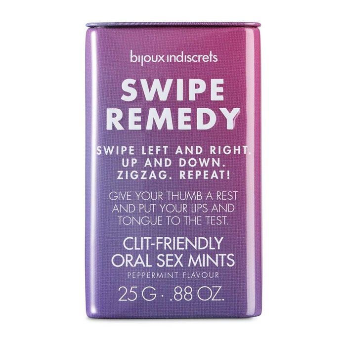 Розпродаж! М'ятні цукерки Bijoux Indiscrets Swipe Remedy &ndash; clitherapy oral sex mints термін 11.04.26 SO5911-R фото