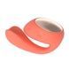 Смарт-вібратор LELO Ida Wave Coral Red, вагінально-кліторальний, технологія WaveMotion, 2 мотори SO8077 фото 1