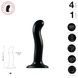 Насадка для страпона Strap-On-Me P&G-Spot Dildo, силикон, размер M SO9009 фото 3