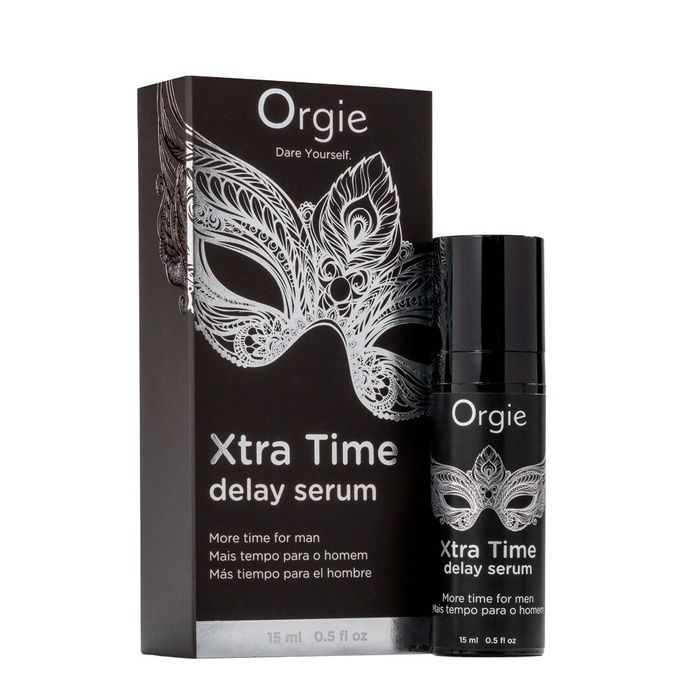 Сироватка-пролонгатор Orgie Xtra Time Delay Serum, 15 мл, без анестетиків, на силіконовій основі SX1566 фото