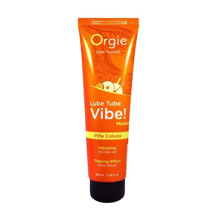 Вибролубрикант Orgie Lube Tube Vibe! Pina Colada 100 мл SX3135 фото