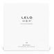 Презервативы LELO HEX Condoms Original 36 Pack, тонкие и суперпрочные SO8131 фото 1