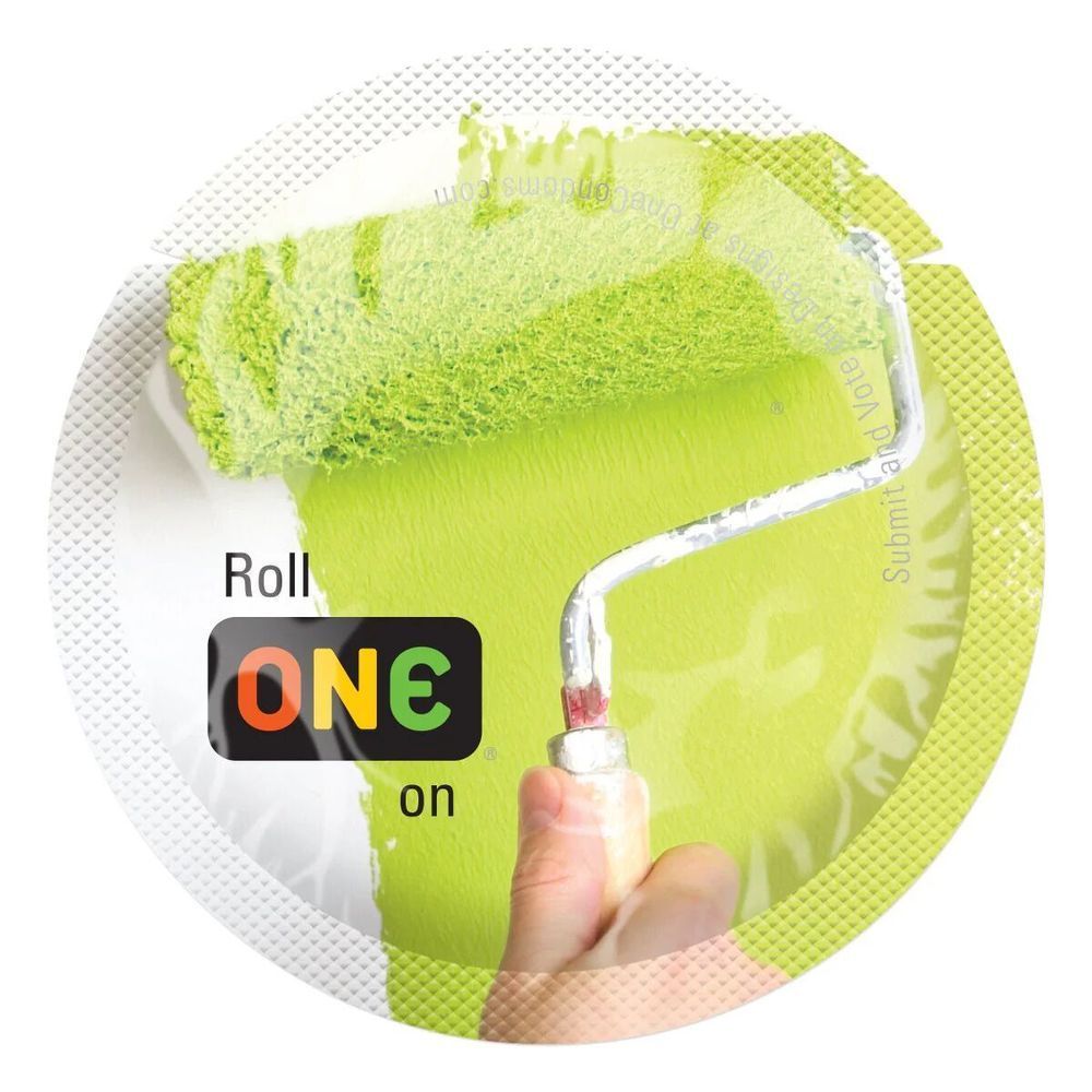 Набір презервативів ONE Color Sensations, 100 шт, кольорові, 10 кольорів, зі змазкою, паковання-тубус SX0740 фото