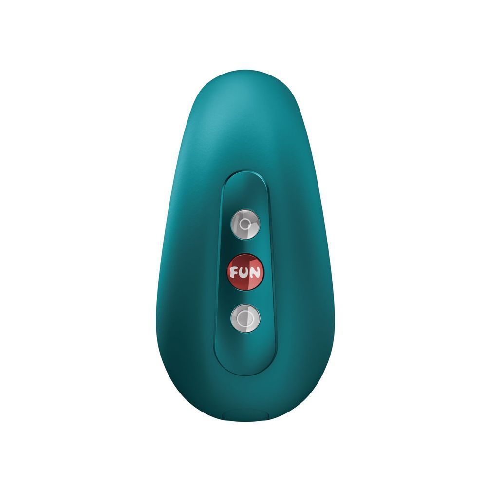 Вакуумный стимулятор с вибрацией Fun Factory Cherie Bottle Green, 11 + 12 режимов работы, перезаряжаемый SX3304 фото